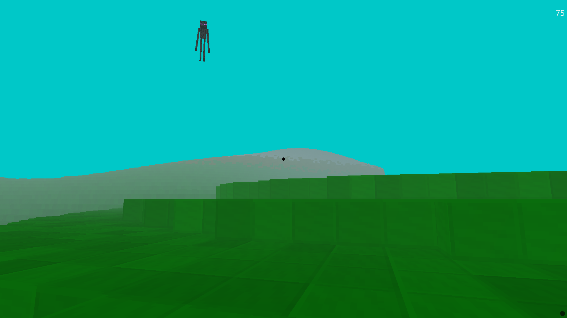 Floating enderman